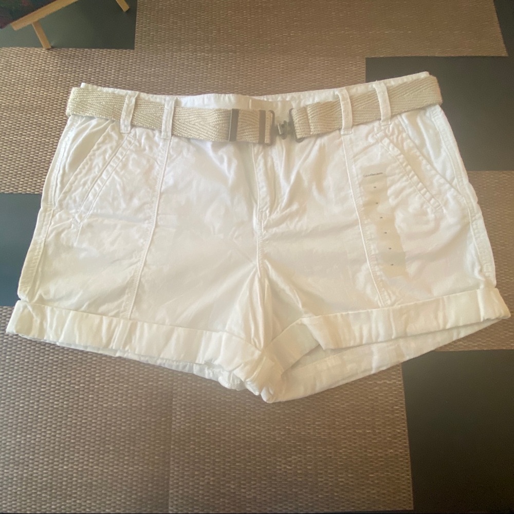 Calvin Klein White Shorts